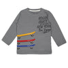 Eminent Boys Full Sleeves T-Shirt - Grey, Boys T-Shirts, Eminent, Chase Value