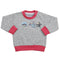 Newborn Girls Eminent Fleece Sweatshirt - Grey, Kids, New Born Girls Winterwear, Eminent, Chase Value