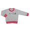 Newborn Girls Eminent Fleece Sweatshirt - Grey, Kids, New Born Girls Winterwear, Eminent, Chase Value
