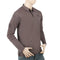 Men's Eminent Full Sleeves Polo T-Shirt - Grey, Men, T-Shirts And Polos, Eminent, Chase Value