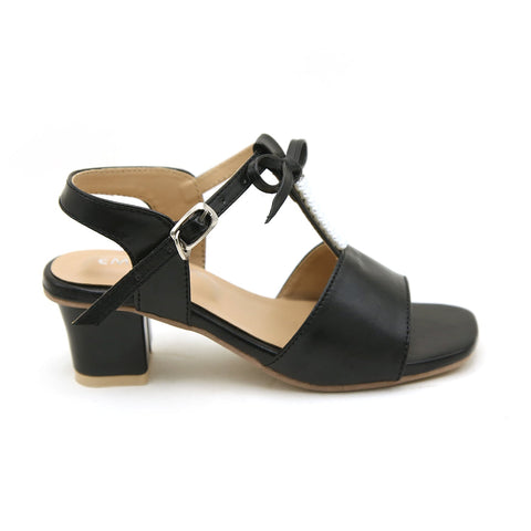Eminent Girls Heel Sandal - Black, Girls Sandals, Eminent, Chase Value