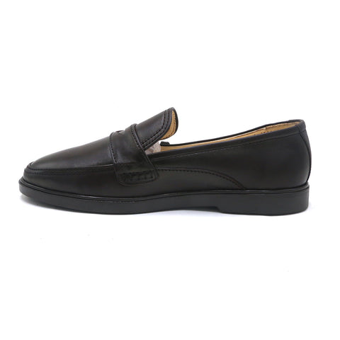 Eminent Men's Brown Calf Leather Causal Loafers, Men's Casual Shoes, Eminent, Chase Value