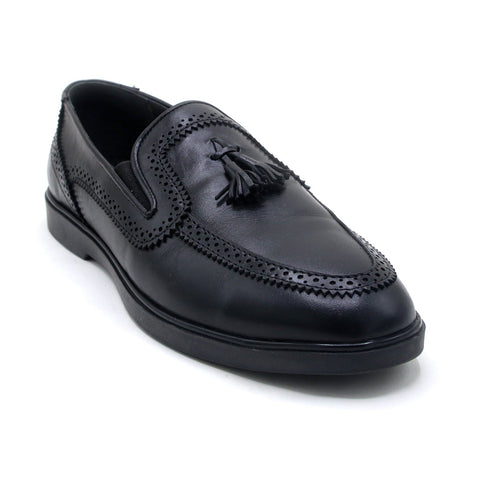 Eminent Casual Leather - Breathable Memory Insole Shoes - Black, Men's Casual Shoes, Eminent, Chase Value