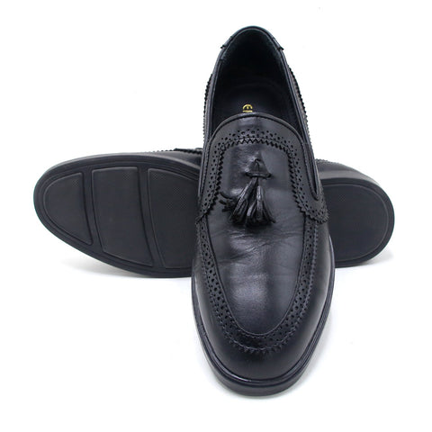 Eminent Casual Leather - Breathable Memory Insole Shoes - Black, Men's Casual Shoes, Eminent, Chase Value