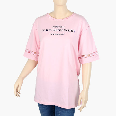 Eminent Women's Top - Light Pink, Women T-Shirts & Tops, Eminent, Chase Value