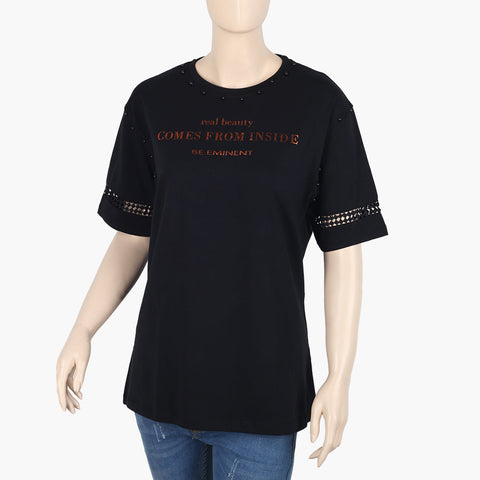 Eminent Women's Top - Black, Women T-Shirts & Tops, Eminent, Chase Value