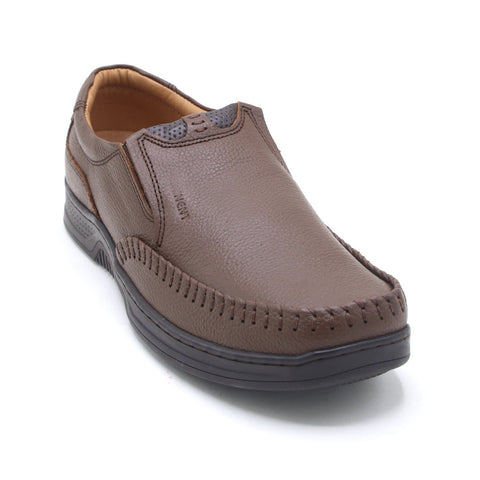 Eminent Leather Casual Shoes 1107 - Mustard, Men's Casual Shoes, Eminent, Chase Value