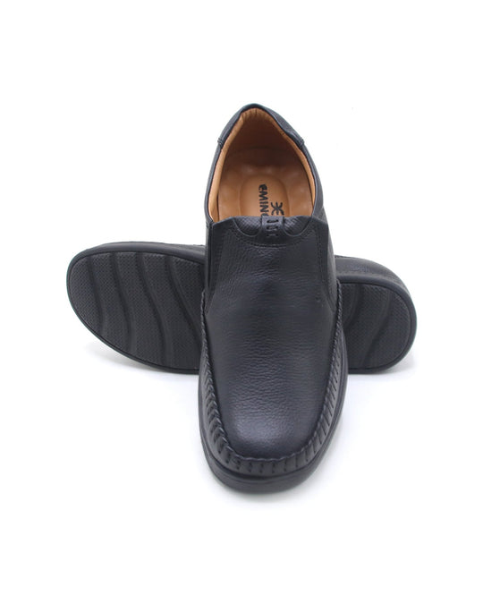 Eminent Leather Casual Shoes 1107 - Black, Men's Casual Shoes, Eminent, Chase Value