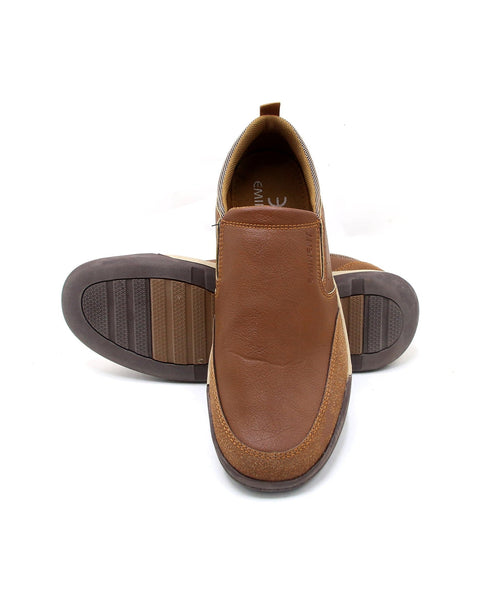Eminent Round Toe - Slip-On Casual Shoes - Brown, Men's Casual Shoes, Eminent, Chase Value