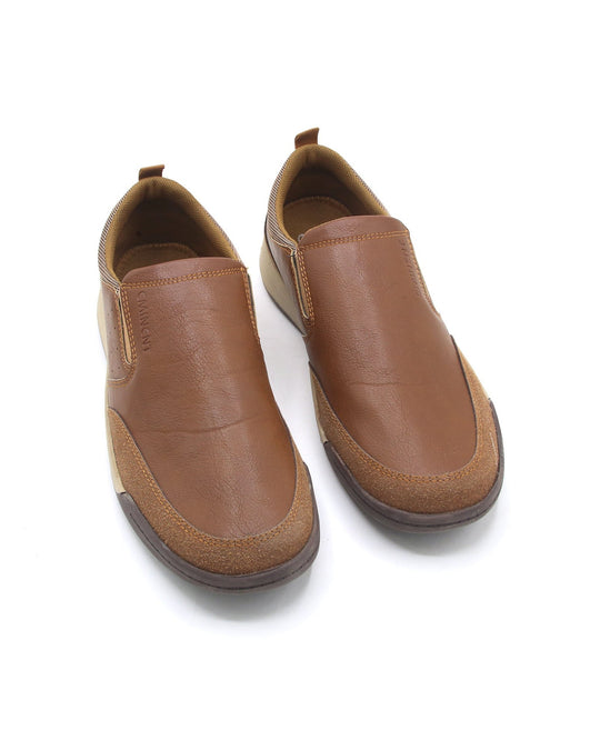 Eminent Round Toe - Slip-On Casual Shoes - Brown, Men's Casual Shoes, Eminent, Chase Value