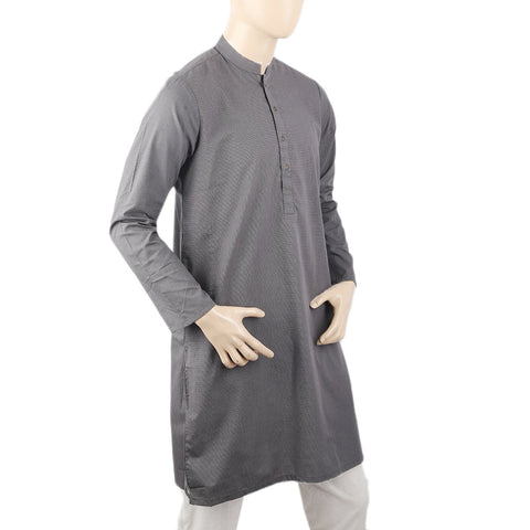 Men's Eminent Basic Kurta - Dark Grey, Men, Kurtas, Eminent, Chase Value