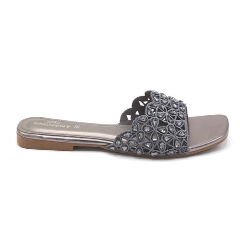 Women's Slippers - Grey