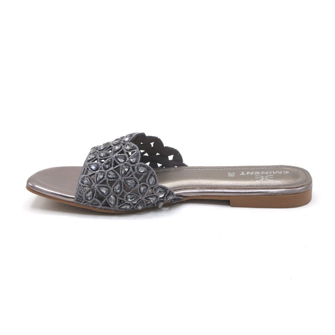 Women's Slippers - Grey, Women Slippers, Eminent, Chase Value