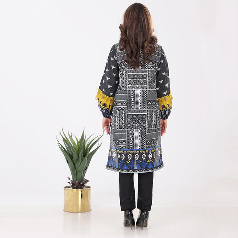 Eminent Black & White Digital Printed Unstitched Kurti Vol 1 - 8, Women, Unstitched Kurti, Eminent, Chase Value