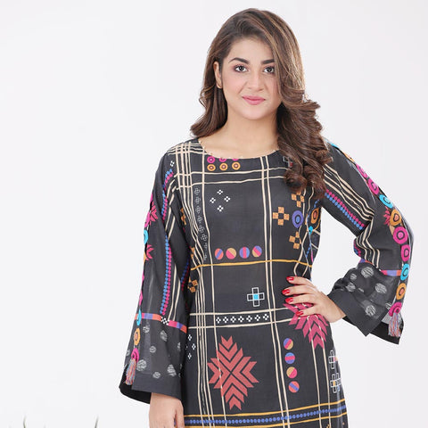 Eminent Black & White Digital Printed Unstitched Kurti Vol 1 - 4, Women, Unstitched Kurti, Eminent, Chase Value