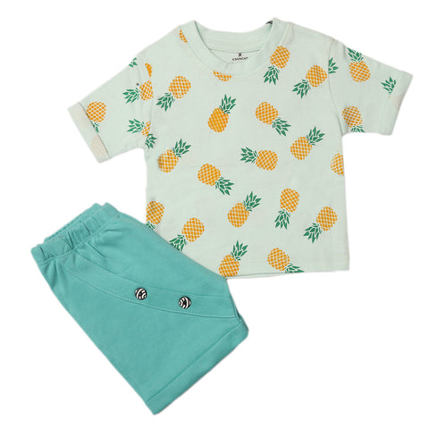 Eminent Newborn Boys 2pcs Suit - Cyan, Kids, Newborn Boys Sets And Suits, Eminent, Chase Value