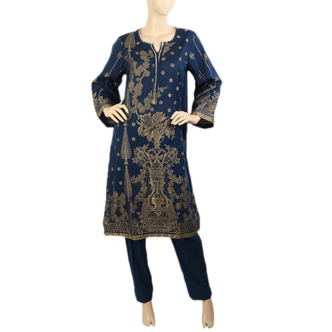 Eminent Women's 2Pcs Suit - Navy Blue, Women Shalwar Suits, Eminent, Chase Value