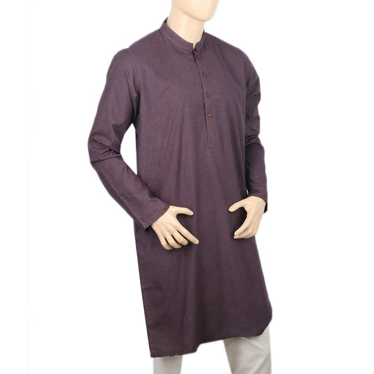 Men's Eminent Trim Fit Kurta - Purple, Men, Kurtas, Eminent, Chase Value