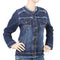 Women's Denim Jackets With Flare - Dark Blue, Women, Jackets, Eminent, Chase Value