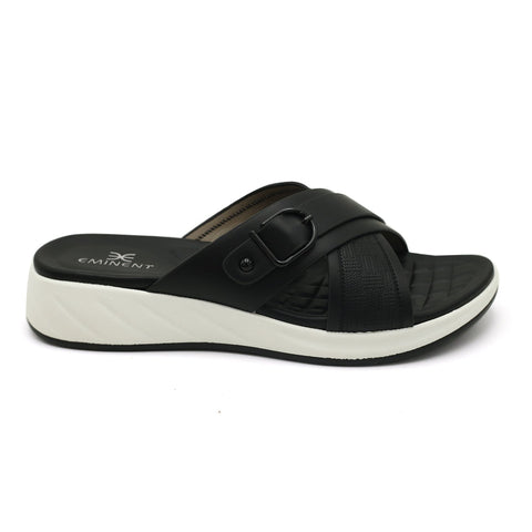 Eminent Women's Softy Slipper - Black, Women Slippers, Eminent, Chase Value