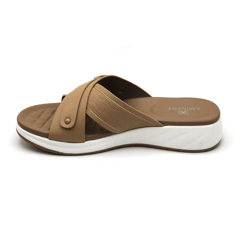 Eminent Women's Softy Slipper - Beige, Women Slippers, Eminent, Chase Value