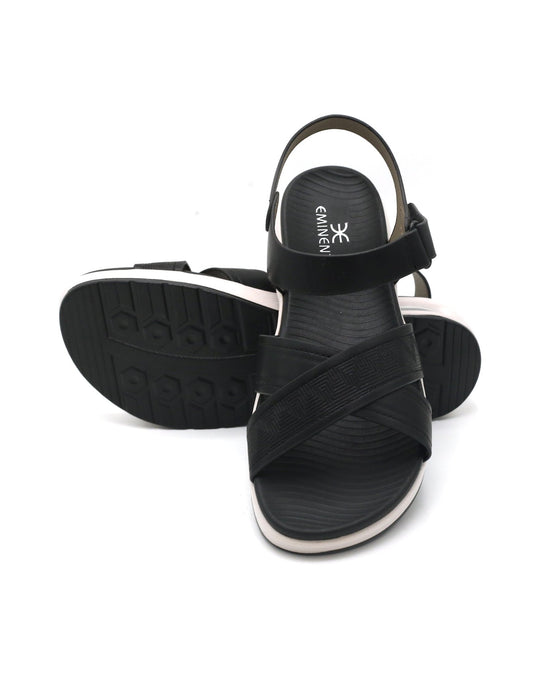 Eminent Women's Softy Sandal - Black, Women Sandals, Eminent, Chase Value