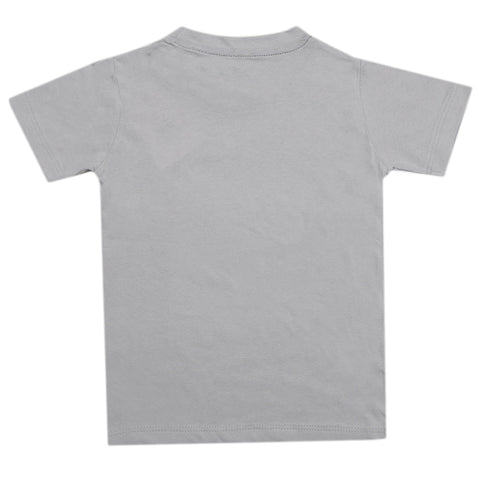 Eminent Boy's Half Sleeves Chest Print T-Shirt - Grey, Kids, Boys T-Shirts, Eminent, Chase Value