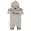 Newborn Boys Full Sleeves Romper - Grey, Kids, New Born Boys Rompers, Eminent, Chase Value
