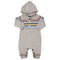 Newborn Boys Full Sleeves Romper - Grey, Kids, New Born Boys Rompers, Eminent, Chase Value