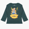 Eminent Girls Full Sleeves T-Shirt - Dark Green, Girls T-Shirts, Eminent, Chase Value