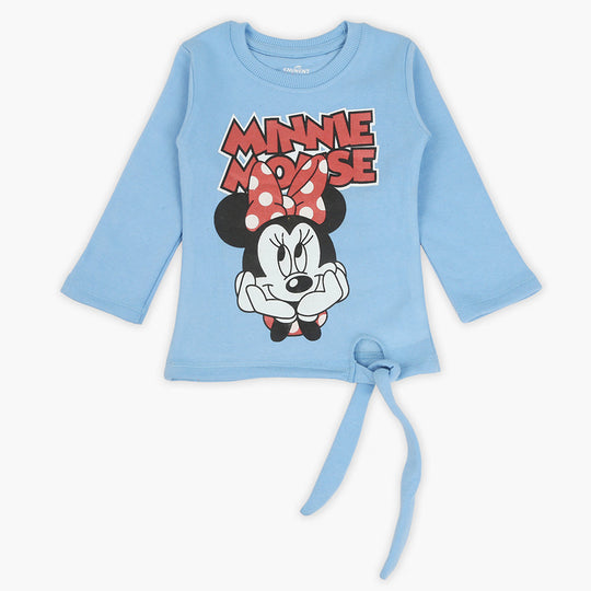 Eminent Girls Full Sleeves T-Shirt - Light Blue, Girls T-Shirts, Eminent, Chase Value