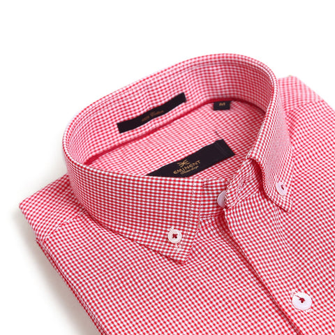 Eminent Men's Saturday Check Shirt - Red, Men's Shirts, Eminent, Chase Value
