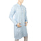 Men's Eminent Trim Fit Plain Kurta - Sky Blue, Men, Kurtas, Eminent, Chase Value