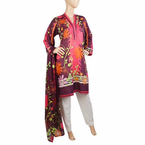 Eminent Women's Digital 2 Pcs Suit - Pink, Women Shalwar Suits, Eminent, Chase Value