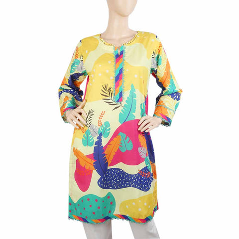Eminent Women's Digital 2 Pcs Suit - Yellow, Women Shalwar Suits, Eminent, Chase Value
