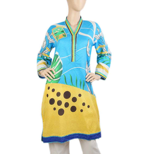 Eminent Women's Digital 2 Pcs Suit - Blue, Women Shalwar Suits, Eminent, Chase Value