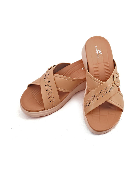 Eminent Women's Softy Slipper - Beige, Women Slippers, Eminent, Chase Value