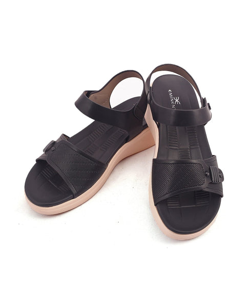 Eminent Women's Softy Sandal - Black, Women Sandals, Eminent, Chase Value