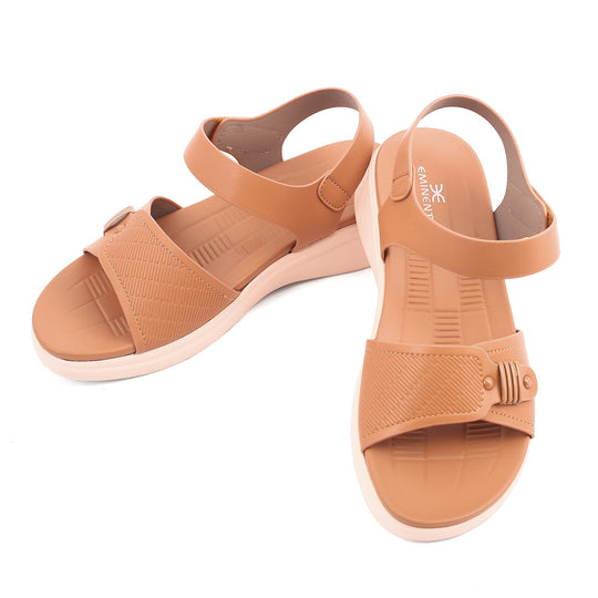 Eminent Women's Softy Sandal - Khaki, Women Sandals, Eminent, Chase Value