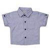 Newborn Eminent Casual Chambray Half Sleeves Shirt - Blue, Kids, Newborn Boys Shirts And T-Shirts, Eminent, Chase Value