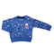 Newborn Girls Eminent Fleece Sweatshirt - Royal Blue, Kids, New Born Girls Winterwear, Eminent, Chase Value