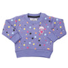 Newborn Girls Eminent Fleece Sweatshirt - Purple, Kids, New Born Girls Winterwear, Eminent, Chase Value
