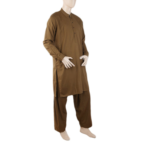 Men's Eminent Shalwar Suit - Olive Green, Men, Shalwar Kameez, Eminent, Chase Value