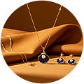 Women Locket & Earing Set