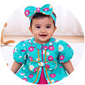 Newborn Girls Shalwar Suits