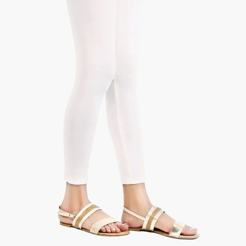 Women's Eminent Plain Tight - White, Women Pants & Tights, Eminent, Chase Value