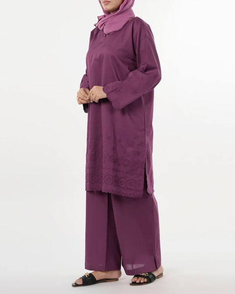 Women's Embroidered 02 Pcs Suit