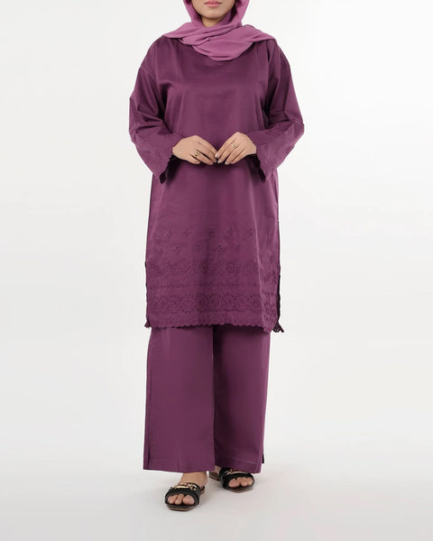 Women's Embroidered 02 Pcs Suit