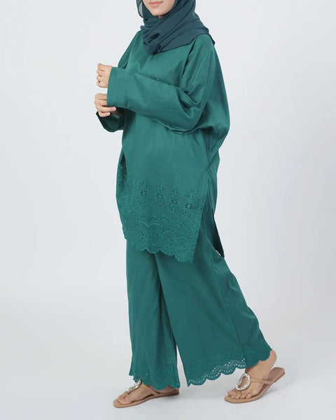 Women's Embroidered 2-Piece Suit