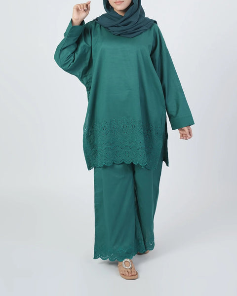 Women's Embroidered 2-Piece Suit